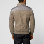 Soft Quilted Jacket // Light Grey (L)