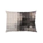 Tiled Monochrome Pillow // Multi Tan (Fleece)