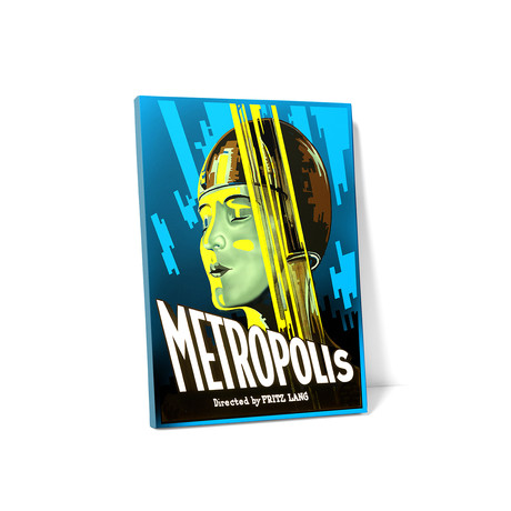 Metropolis // Blue (16"W x 20"H x 0.75"D)
