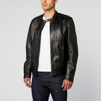 Greg Motorcycle Jacket // Black (S)