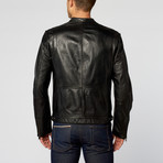 Greg Motorcycle Jacket // Black (L)