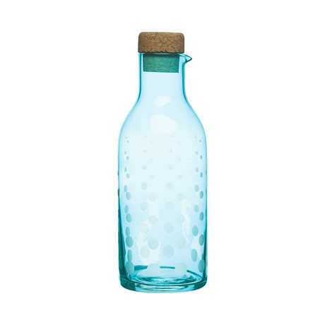 Aqua Drop Carafe (Turquoise)