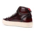 Base London // Tablet High-Top Sneaker // Bordeaux (Euro: 44)