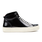 Base London // Tablet High Top Sneaker // Black (Euro: 45)