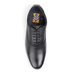 Galactic Plain Toe Oxford // Black (Euro: 42)