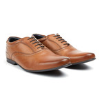 Base London // Galactic Plain Toe Oxford // Tan (Euro: 44)