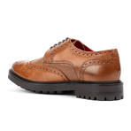 Peel Wingtip Derby // Tan (Euro: 40)