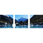Mt. Cook (Canvas // Triptych // 18"L x 18"W Panels)