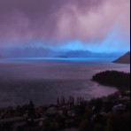 Gusts and Gales over Wakatipu (Canvas // Triptych // 18"L x 18"W Panels)