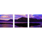 Lake Wakatipu (Canvas // Triptych // 18"L x 18"W Panels)