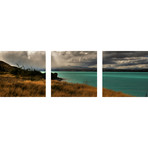 Lake Tekapo (Canvas // Triptych // 18"L x 18"W Panels)