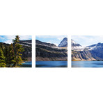 Hidden Lake (Canvas // Triptych // 18"L x 18"W Panels)