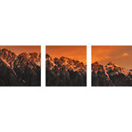 The Peaks of Drimill Dale (Canvas // Triptych // 18"L x 18"W Panels)