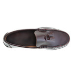 Classic Moccasin With Tassels // Bordeaux (Euro: 45)