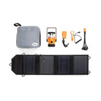 Ultimate Kit 4400 // Solar Power Bank + Light (Orange)
