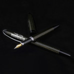 Robber Baron Edition One Automatic + Carbon Fiber Pen