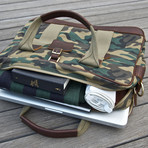 Aspen Briefcase // Camo