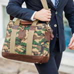 Aspen Briefcase // Camo