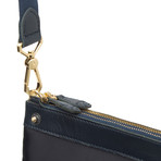 Milton Crossbody Clutch (Blue)