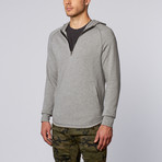 Icarus Half Zip Hoodie // Grey (S)