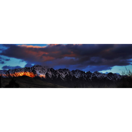 The Remarkables Gleam The Sun (Canvas // Triptych // 18"L x 18"W Panels)