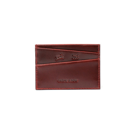 Elm Card Sleeve (Oxblood)