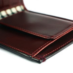 Linden Coin Billfold (Oxblood)