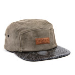 5 Panel Hat // Khaki