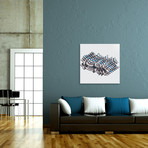 Tripping Over (16"W x 16"H // Stretched Canvas)