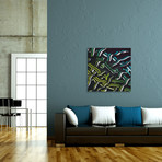 Wounded (16"W x 16"H // Stretched Canvas)