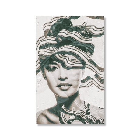 Vintage Summer (16"W x 24"H // Stretched Canvas)