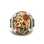 Legionary Ring // Orange Stone (Size 7)