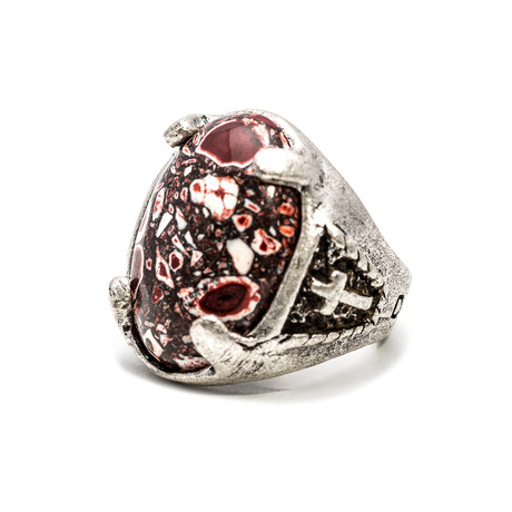 Legionary Ring // Red Stone (Size 7)