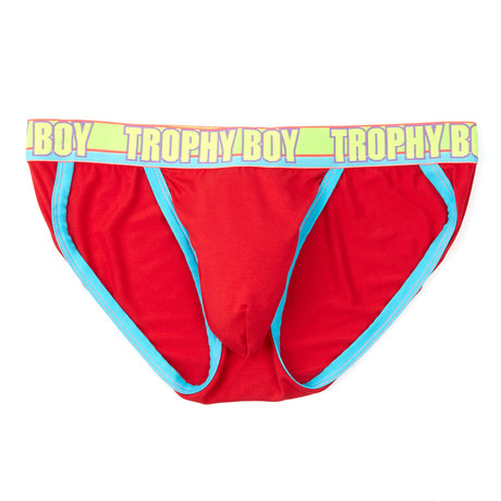 Trophy Boy Athletic Brief // Red (XS) - Andrew Christian - Touch of Modern