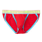 Trophy Boy Athletic Brief // Red (XS)