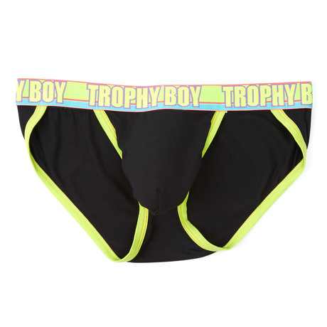 Trophy Boy Athletic Brief // Black (XS)