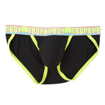 Trophy Boy Athletic Brief // Black (XL)