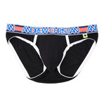 Almost Naked Sports Brief // Black (L)