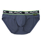 Black Collection Tagless Brief // Asphalt Grey (XS)