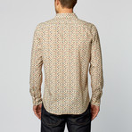 Vespa Print Sport Shirt // Beige (2XL)