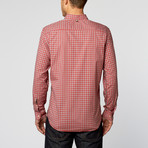 Button-Down Shirt // Red Check (S)