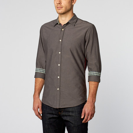 Derek Sport Shirt // Dark Grey (S)