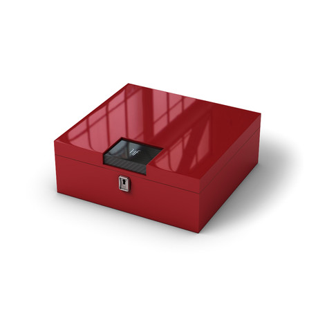 Smart Desktop Humidor (Red)