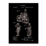 Cycling Skirt Patent 1885 // Black (14 x 19)