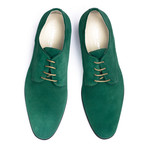 Suede Nubuck Derby // Green (Euro: 45)