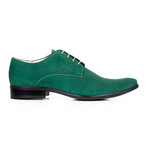 Suede Nubuck Derby // Green (Euro: 45)