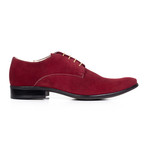 Suede Nubuck Derby // Red (Euro: 40)