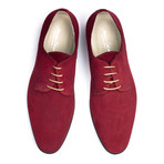 Suede Nubuck Derby // Red (Euro: 40)