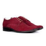 Suede Nubuck Derby // Red (Euro: 40)