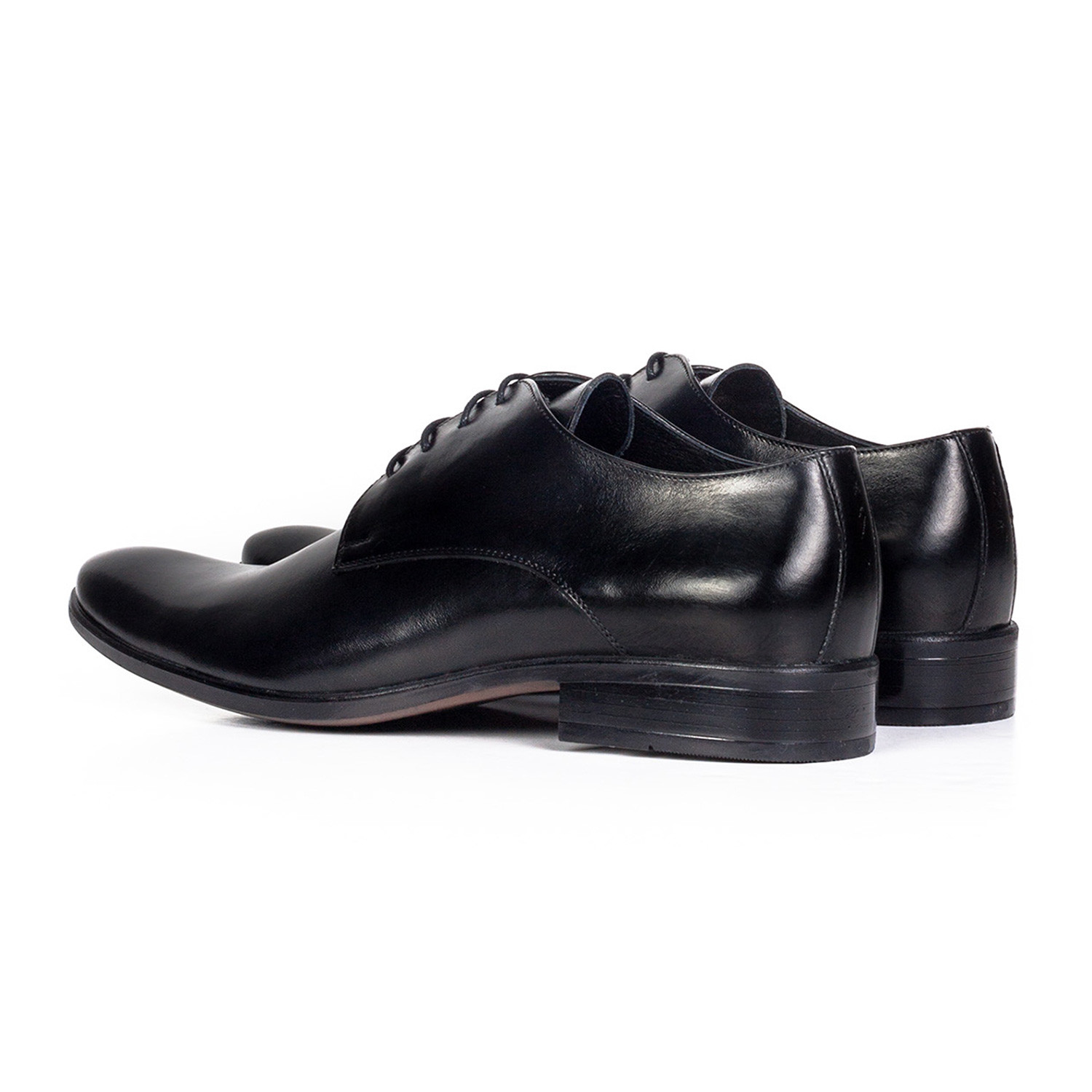 Leather Oxford // Black (Euro: 40) - Mister Coben - Touch of Modern